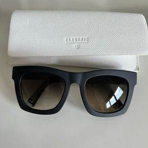 Electric Women Crasher Sunglasses Matte Black